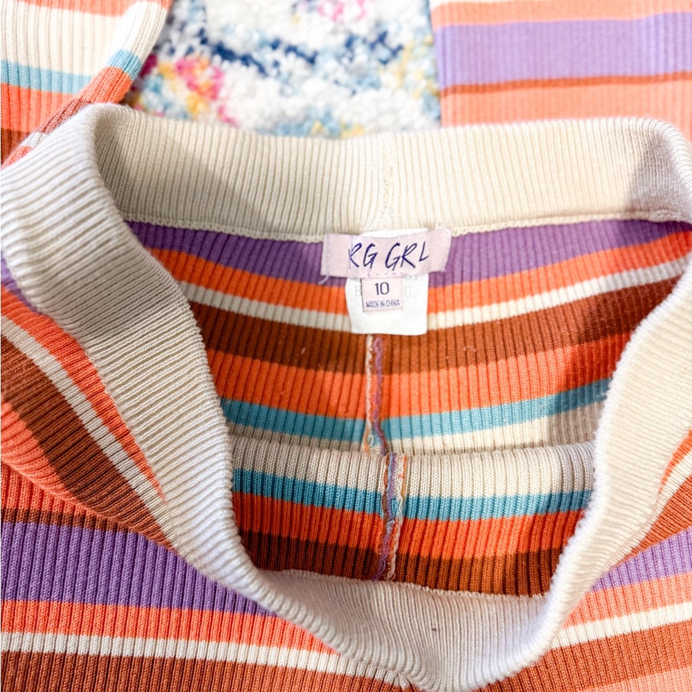 VRG GRL Striped Sweater Knit Pants - Picture 5 of 9